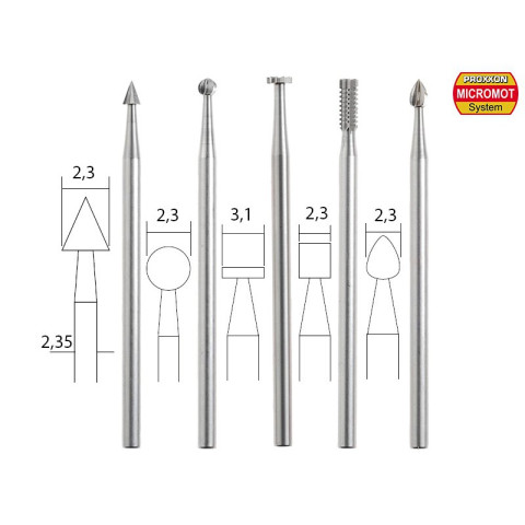 Accessoires pour perceuses et fraiseuses MICROMOT de qualité industrielle et dentaire - PROXXON - 28710