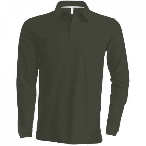 Polo de travail manches longues kariban 100% coton - Couleur et taille au choix