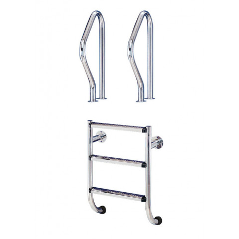 Échelle 4 marches partie inférieure FLEXINOX pour échelles en 2 parties - 87174348