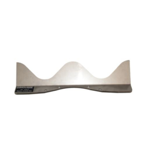 Racloir ondulé en acier - Largeur 20 cm - DIMOS - 444614