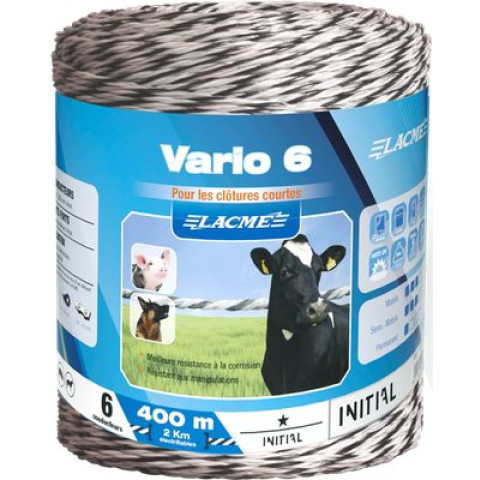 Fil vario 6, 6 Conducteurs, Bobine 400 m - Lacmé - 630900