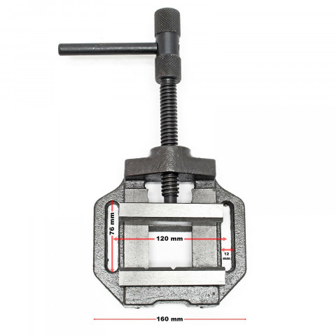 Etau de machine outil professionnel perçage meulage fraisage outil atelier 100 mm