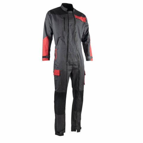 Combinaison de travail Sésame LMA Gris sombre/noir/rouge T.0 - 4130