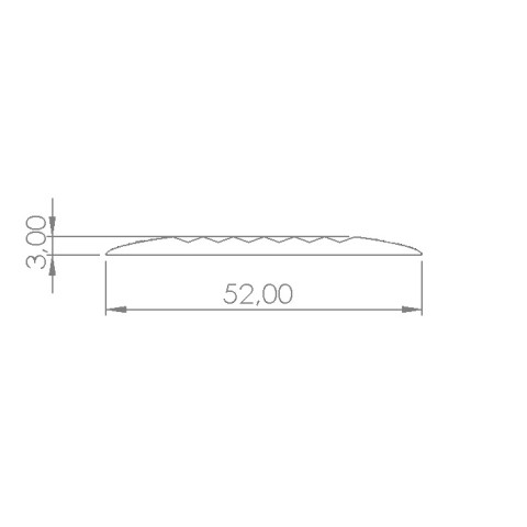 Nez de marche antidérapant souple autoadhésif WATTELEZ noir 50x3000mm - 604009NADH