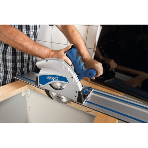 Scie plongeante scheppach - 160mm - 1200w - pl55