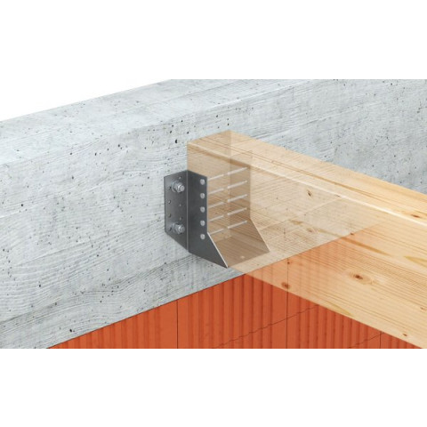 Sabot aile extérieure 64 x 88 x 2,0 Alsafix - SE064088