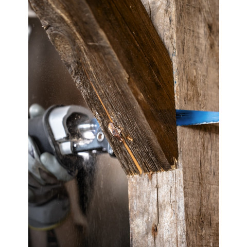 Set de 10 lames de scie sabre bosch expert wood with metal demolition 150 mm (2 608 900 397)