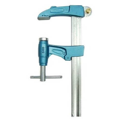 Serre-joint de masse 4003-S rail 30x8 mm serrage 20 cm URKO - 1529022