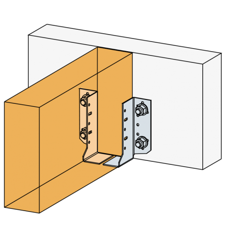 Connecteurs ajustables SJHR80 Simpson (carton de 50)