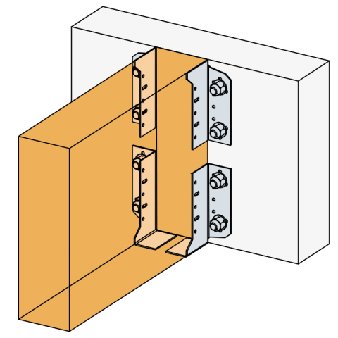 Connecteurs ajustables SJHL130-F Simpson (carton de 25)