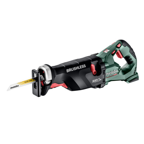 Scie sabre sans fil SSEP 18 LTX BL MVT solo en coffret Métabox 165L - 18V - METABO - 602258840
