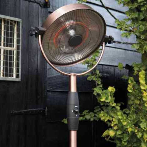Sunred chauffage sur pied 2100 w cuivre rss16k