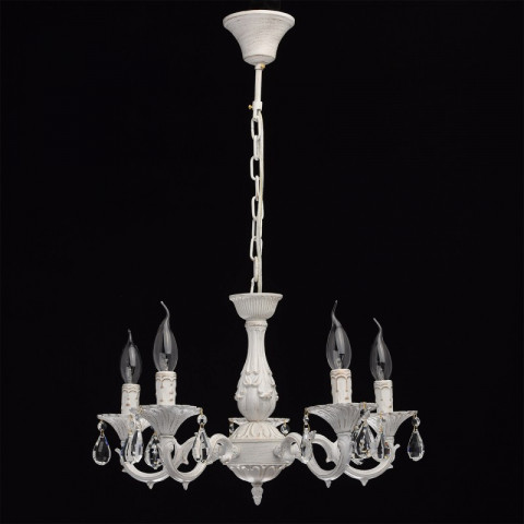 Suspension blanche classic 5 ampoules 75 cm