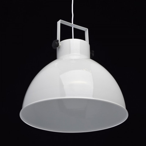 Suspension blanche megapolis 1 ampoule 170 cm