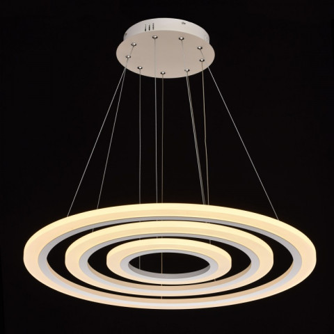 Suspension blanche megapolis   150 cm