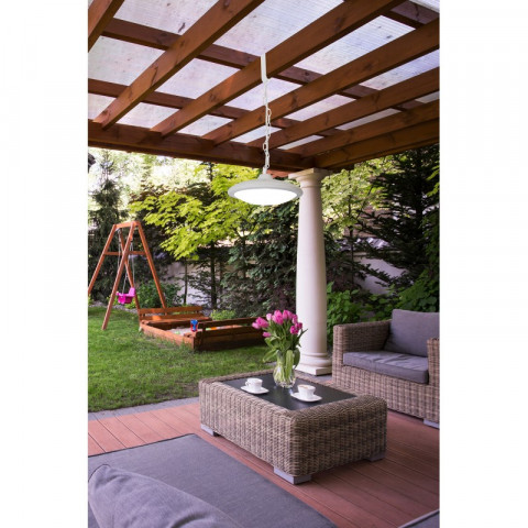 Suspension de jardin pergola led 49 ampoules