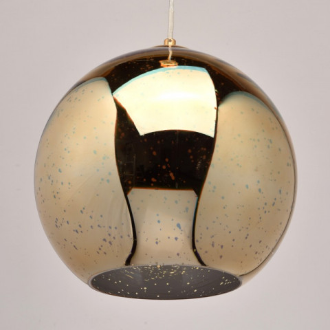 Suspension dorée megapolis 1 ampoule 236 cm