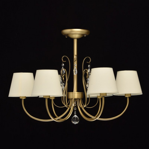 Suspension laiton classic 6 ampoules 95 cm