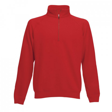 Sweat-shirt col zippé fruit of the loom classic - Coloris et taille au choix