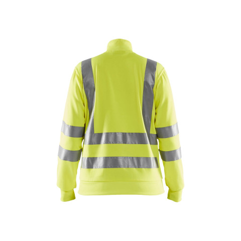 Sweat zippé haute-visibilité femme 33081974 - Couleur au choix