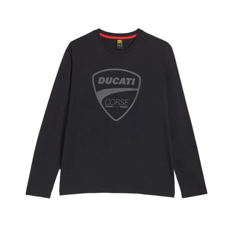 T-shirt de travail à manches longues Motor Ducati - T.M ( T.S FR ) - Noir - DIADORA - 702.181805-80017 T.M