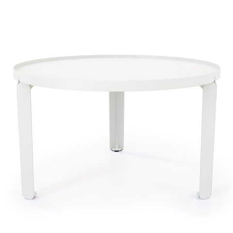 Table basse ronde DECO-GEM, Jade. A monter soi-même. Ø70.5 cm H.42 cm