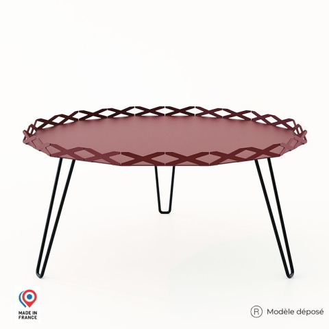 Tables basses de jardin en Acier - Aura