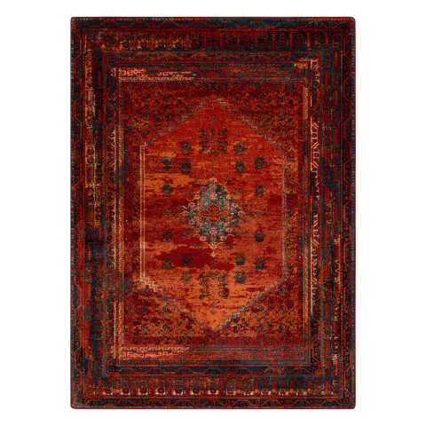 Tapis en laine omega mistik rose - Dimension au choix