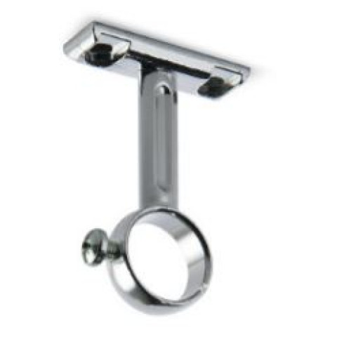 Support tube chromé Ø 20 mm MANART avec vis - M794CR+V