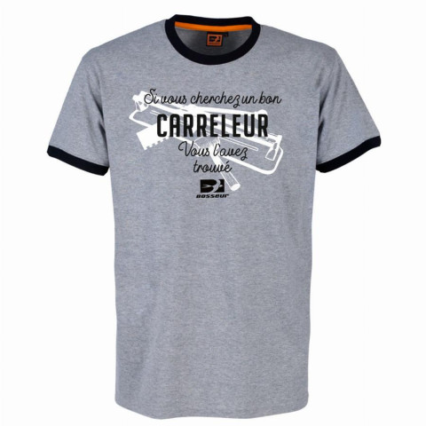Tee-shirt carreleur bosseur - 11653