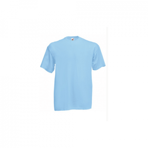 Tee-shirt homme col rond manches courtes fruit of the loom - Coloris et taille au choix