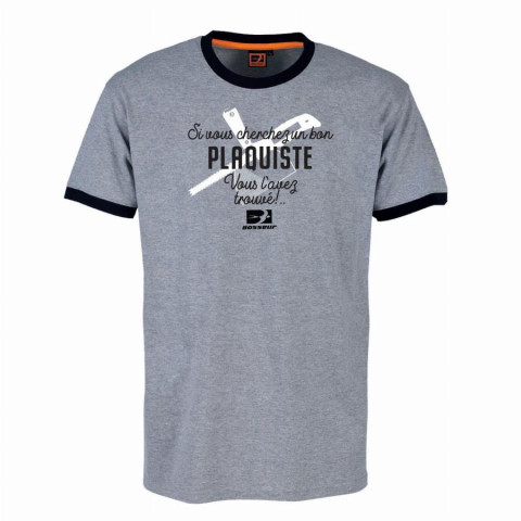 Tee-shirt plaquiste bosseur - 11535