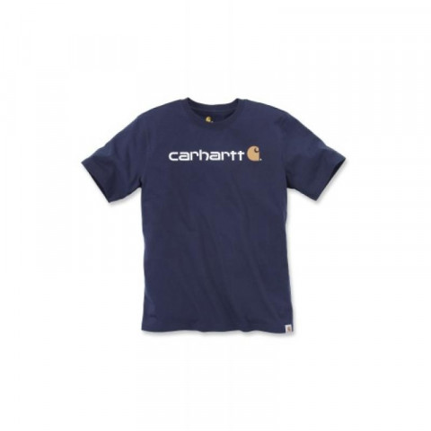 Tee-shirt sleeve logo coloris bleu taille l