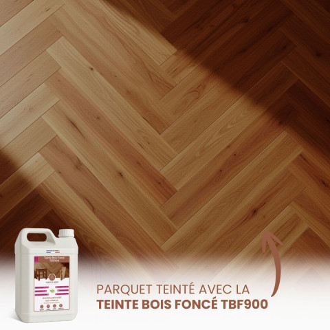 Teinte Bois Foncé TBF900 - Rénovation parquets et meubles AnovaBois - Conditionnement au choix