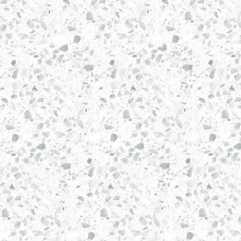 Terrazzo blanc carrara - 60 x 60 cm