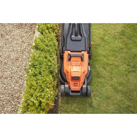 Tondeuse électrique filaire 42cm - 1800 W - BLACK + DECKER - BEMW481BH-QS