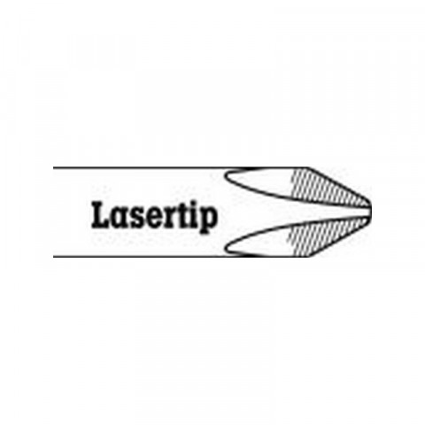 Tournevis cruciforme PZ, acier inoxydable, Dimensions : PZ 1, Long. de la lame 80 mm, Long. totale 178 mm, Ø de la lame : 4,5 mm