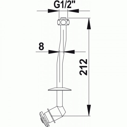 Tube urinoir pour allia amigo/allia montceau007390
