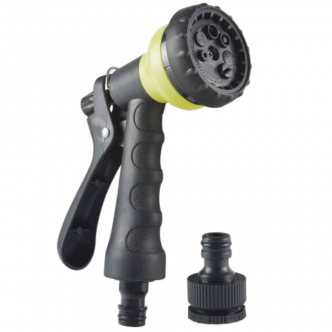 Tuyau 22,5m super extensible vert et pistolet