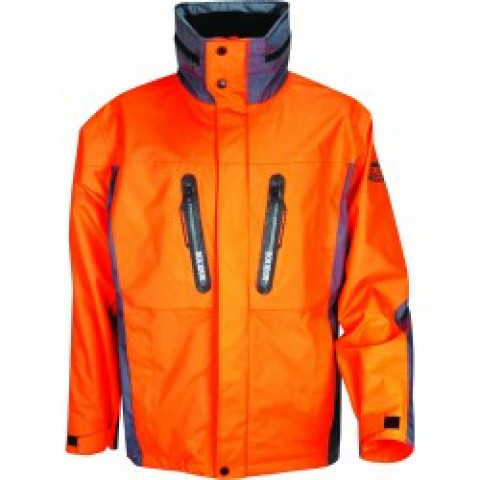 Veste de pluie professionnelle à capuche - SOLIDUR - Veste de pluie professionnelle à capuche - SOLIDUR - H2OVEOR-2XL