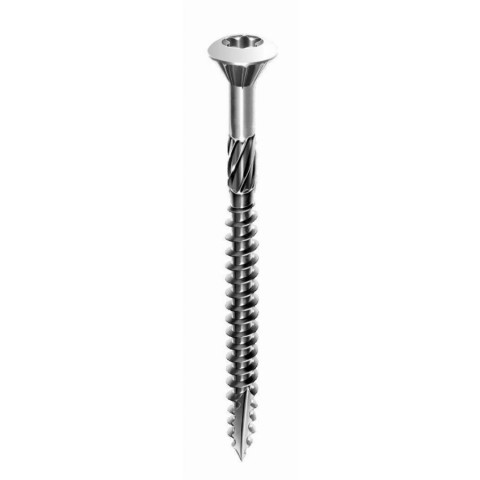 Vis terrasse VYNEX étoile inox A2 5 x 80/48 mm - Boîte de 100 - 351400028580