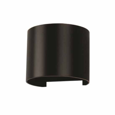 Applique du jardin LED 6W Corps Aluminium Rond IP65 Mod. VT- 756 - Couleur précise et couleur d'éclairage au choix