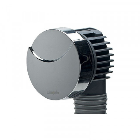 Wirquin 30720356 vidage baignoire à câble 700 mm commande et clapet recouvrant en abs chromé
