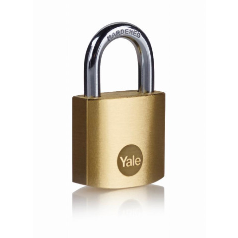Cadenas YALE laiton - S'entrouvrant 30 mm - 3 clés - 24242000