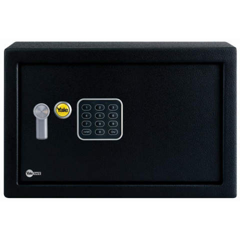 Coffret fort standard YALE à code et à clé - 16.3 litres - H.25 x l.35 x P.25 cm - 23013000