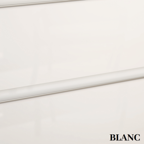 Meuble de salle de bain simple vasque - 3 tiroirs - palma et miroir led veldi - blanc - 60cm